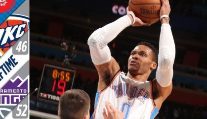  福克斯三双国王轻取雷霆  