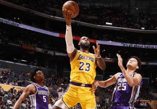  詹姆斯三双助湖人险胜国王  